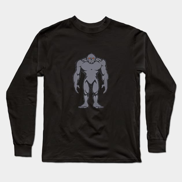 Squatch Life Long Sleeve T-Shirt by ruffsketch